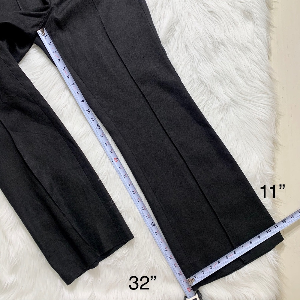 SOLD-Anthropologie Black Bootcut Trouser Pants - Picture 11 of 11